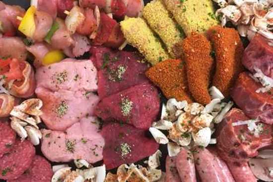 Afbeelding van Steengrill vlees